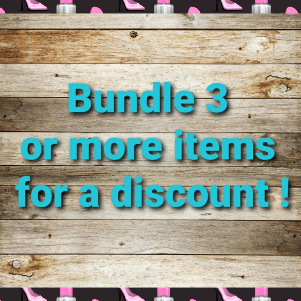 💜🛍 BUNDLE DISCOUNT 🛍💜